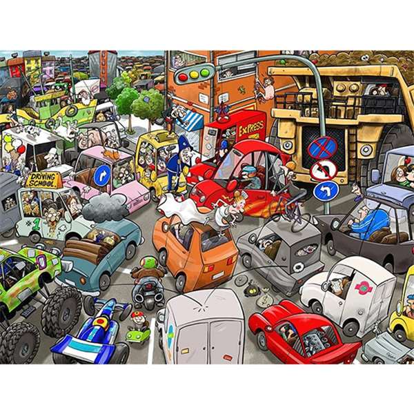 CHAOS ON THE ROAD